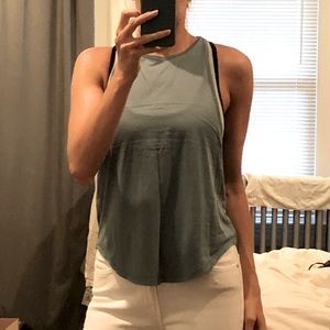 Lululemon dusty teal muscle tee - 4